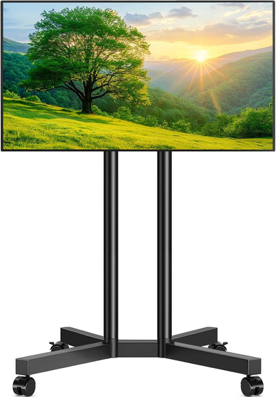 Soporte TV rodante 32-70pulg ajustable hasta 88lb
