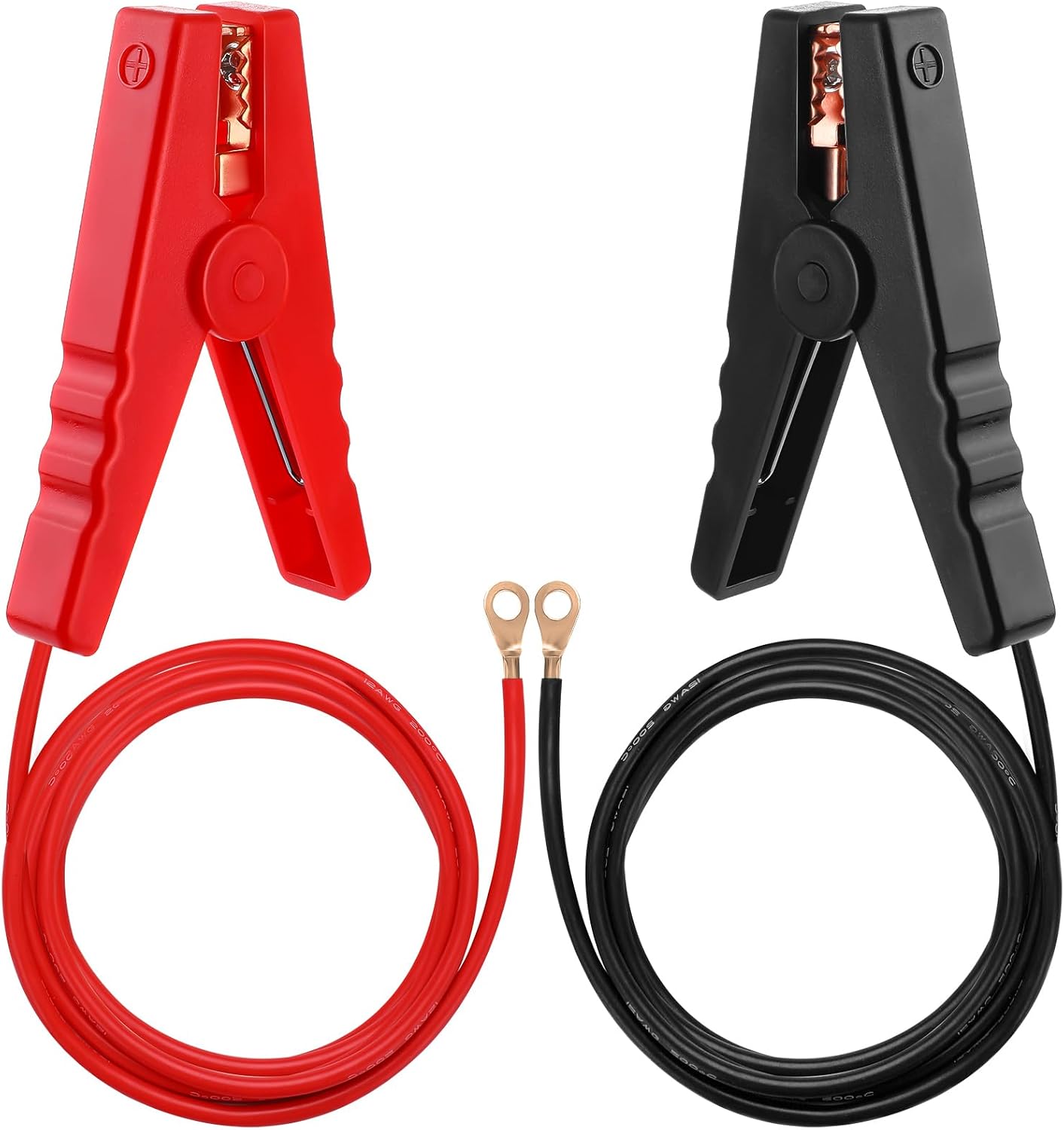 Alambre eléctrico cobre 3.3ft para cercas con clip cocodrilo