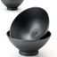 Set 2 Tazones Cerámica Ramen 20cm Negro Profundos