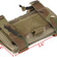 Funda brazo táctica soporte mapa pulsera militar
