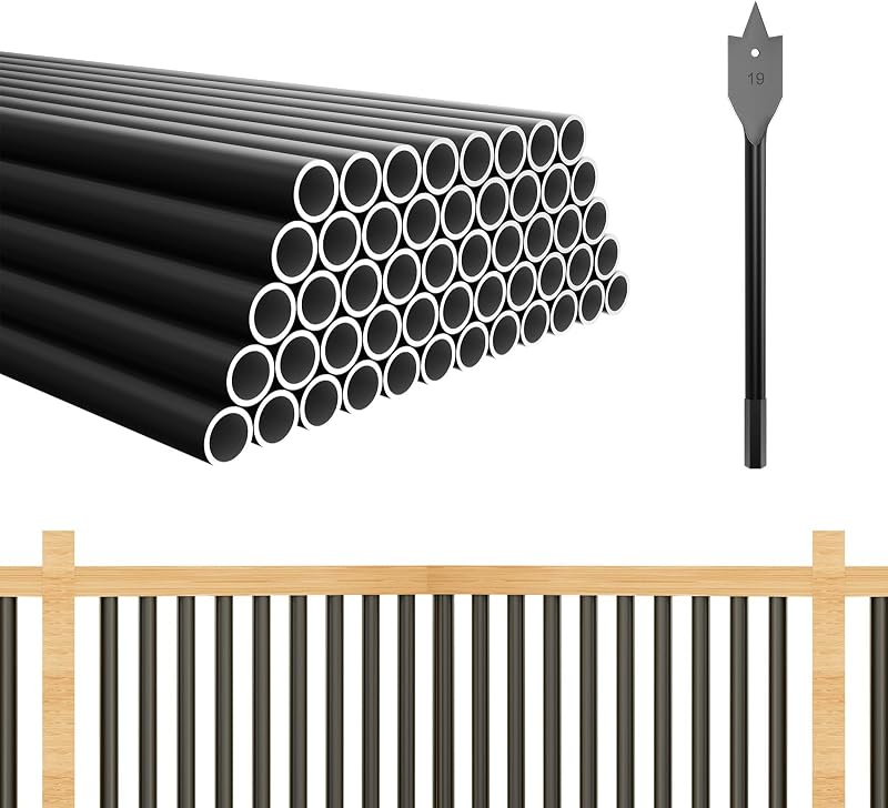100 Balaustres Aluminio 36pulg Barandilla Exteriores