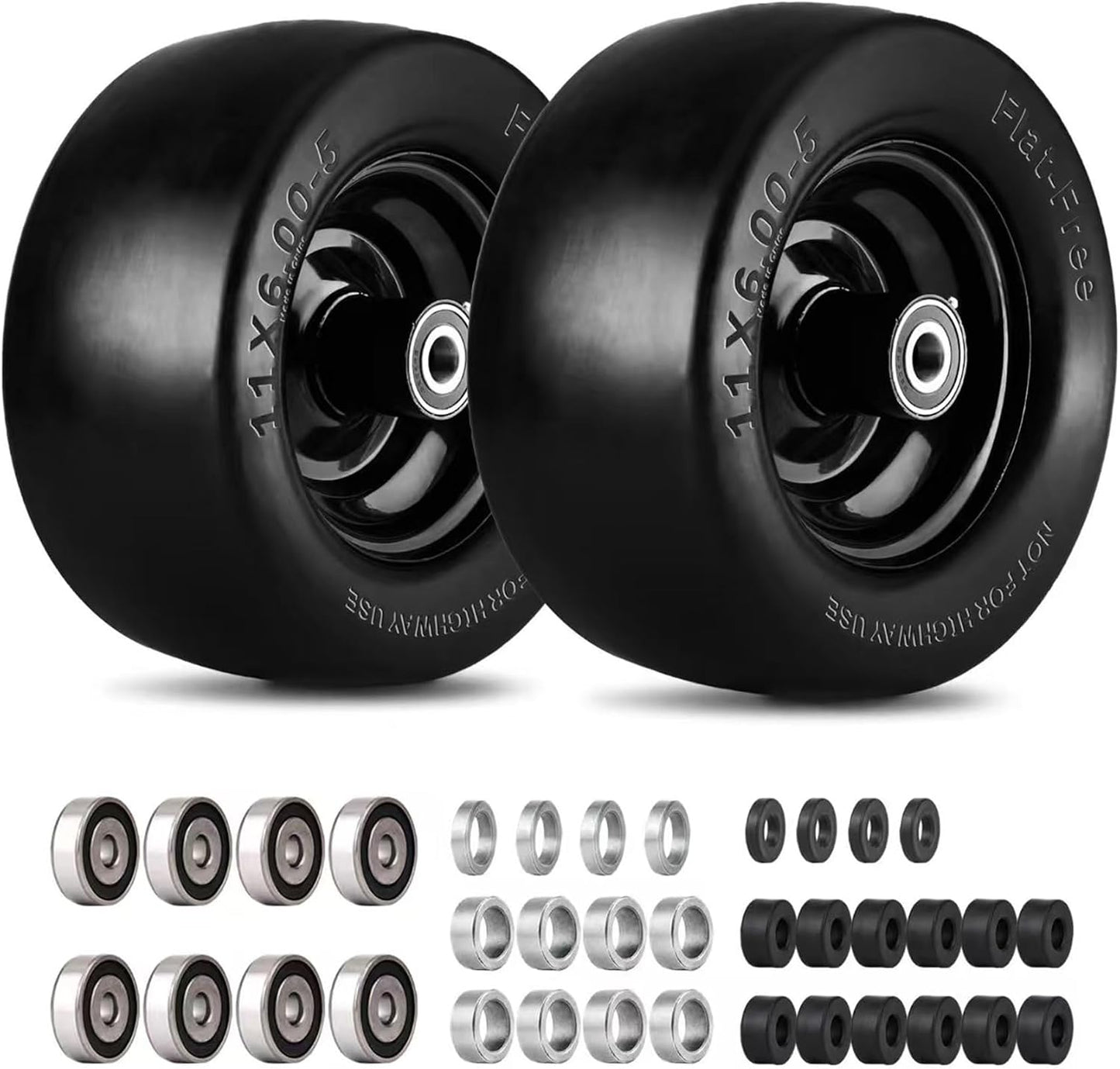 Neumático plano 11x6-5 para cortacésped 400lb