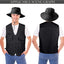Chaleco pesca hombre 2 Pzas con sombrero bolsillos