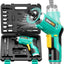 Set destornilladores eléctricos 3.6V 44 accesorios