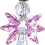 Atrapasoles cristal ángel guardián decoración hogar rosa