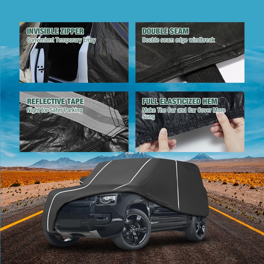 Funda impermeable 6 capas para Land Rover 13-24 con bolsa