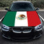 Bandera México cubierta capó auto 3.5x5ft tela elástica