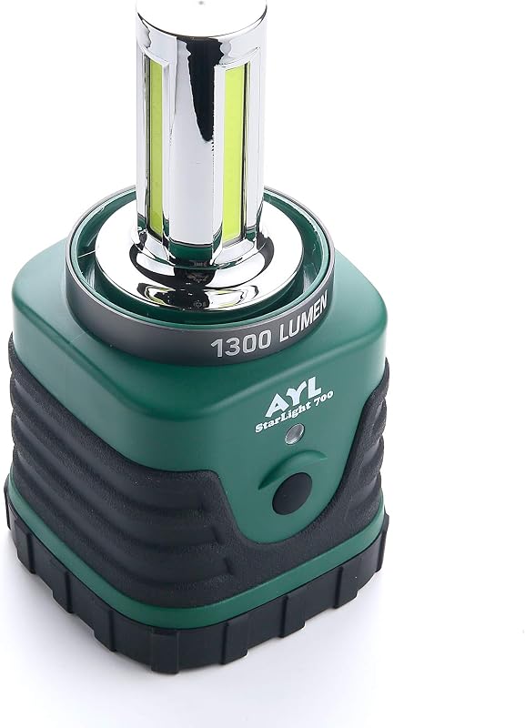 Linterna LED 1300 lúmenes resistente al agua senderismo camping