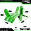 Soporte E-Track para mangueras ganchos servicio pesado verde
