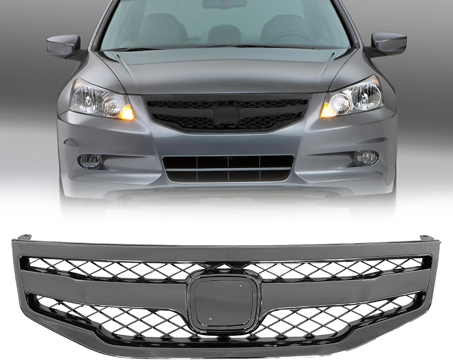 Parachoques delantero Honda Accord 11-12 4 puertas negro