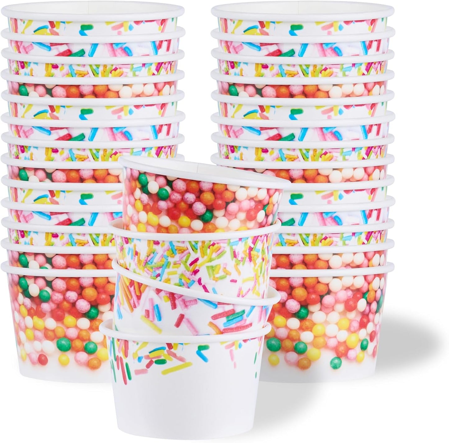 Vasos postre 8oz 200 tazas helado a prueba grasa