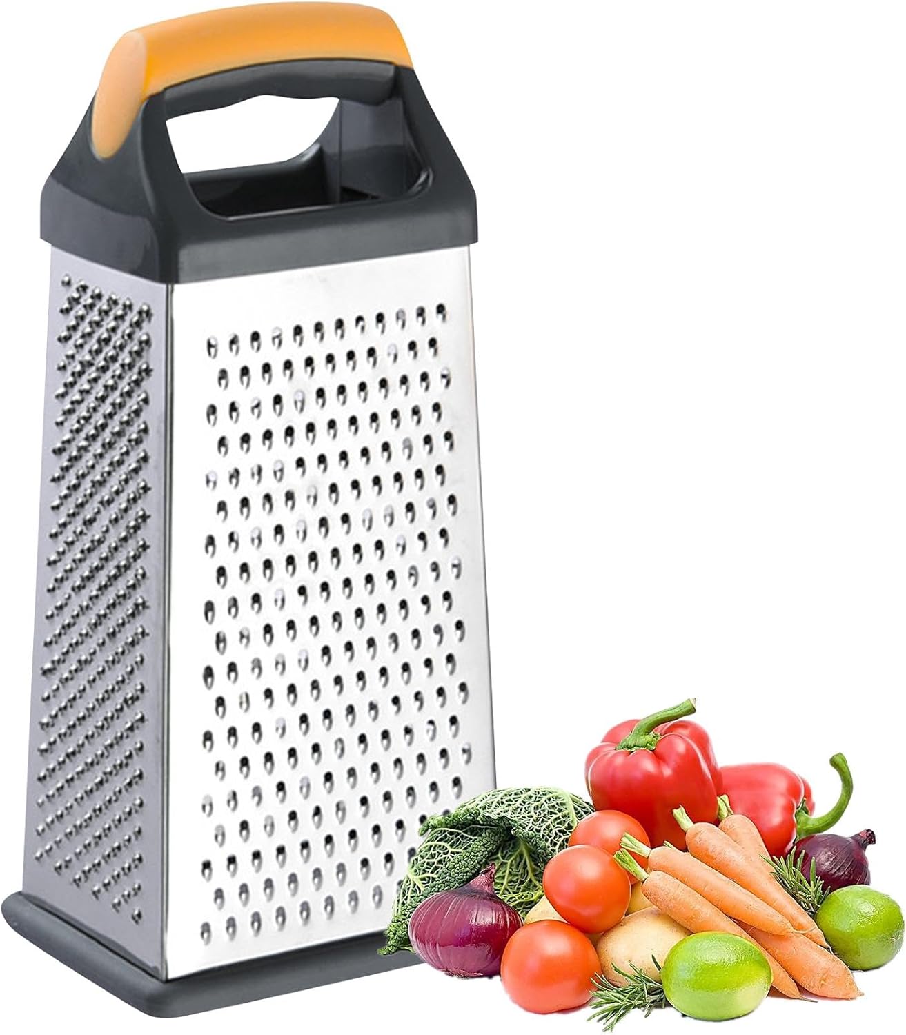 Rallador de queso acero inox 4 lados multifuncion