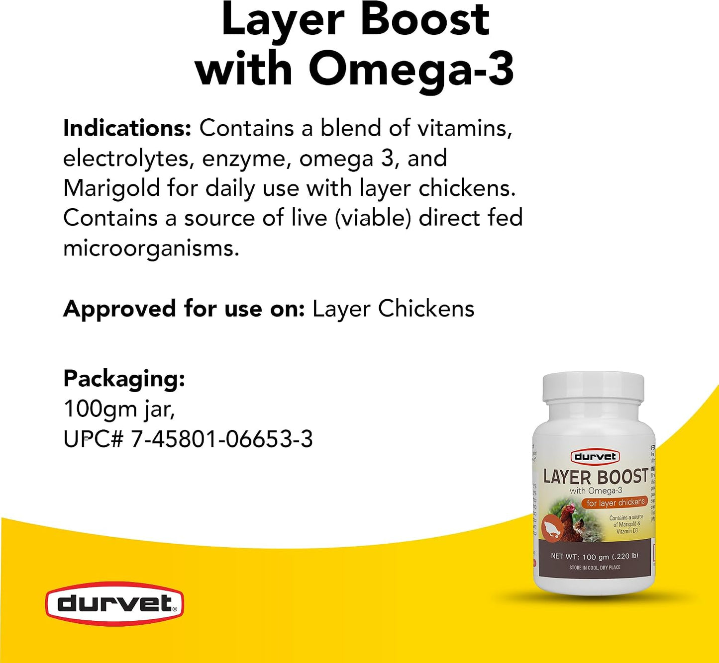 Aumento capa aves corral saludable 3.53oz