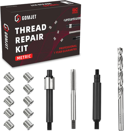 Kit reparación rosca métrica M5X0.8 acero inox 10 pzas