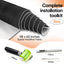 Forro gamuza techo coche 98x60" espuma 4mm