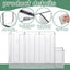 Organiz. tazas café 4 compartimentos con soporte y tapas