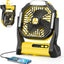 Ventilador portátil recargable 20000mAh con luz LED