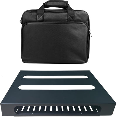 Pedalera guitarra 13.8x11pulg soporte negro