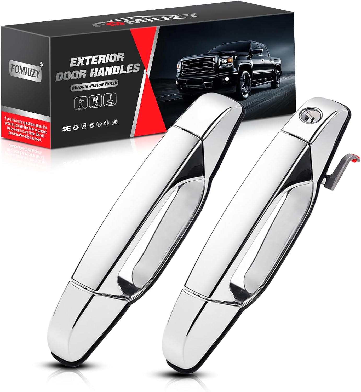 Manijas puerta delantera cromadas Chevy GMC Cadillac 07-11