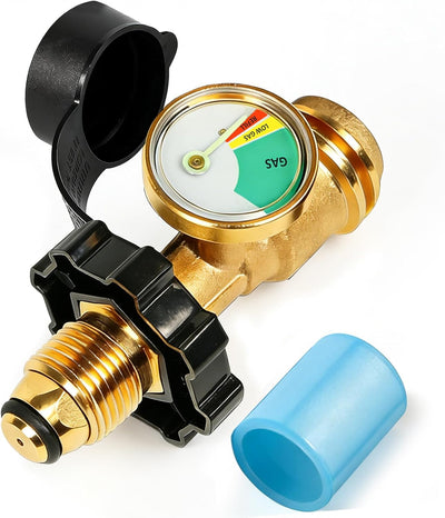 Adaptador propano 100lb universal POL a QCC1 manguera 5-100lb