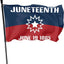 Banderas Juneteenth 3x5ft 19 de junio 1865 Emancipación