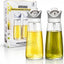 Dispensador aceite 2en1 botellas 11.5oz rociador vidrio cocina