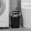 Cubo basura plástico 3.5gal paquete 2 negro
