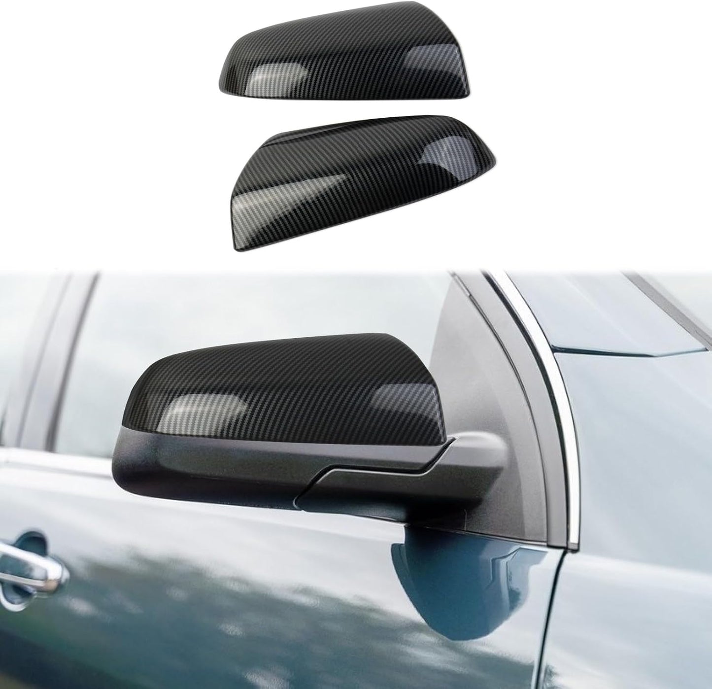 Moldura fibra carbono para puerta lateral Pontiac G8