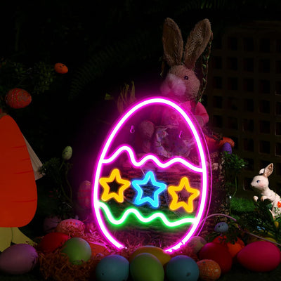 Letrero neón Pascua LED barra USB decoración sala
