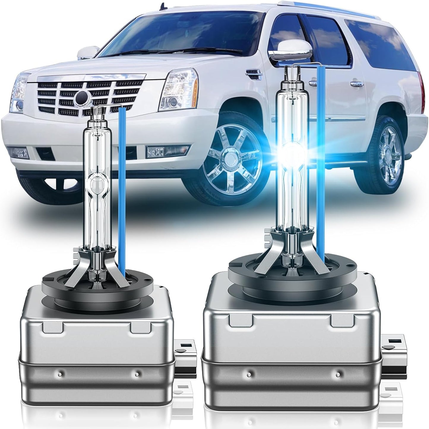 Bombillas LED comp Cadillac Escalade ESV EXT D1S 8000K