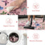 Alfombra lavable entrada 2x3 rosa antiderrap bohemia cocina