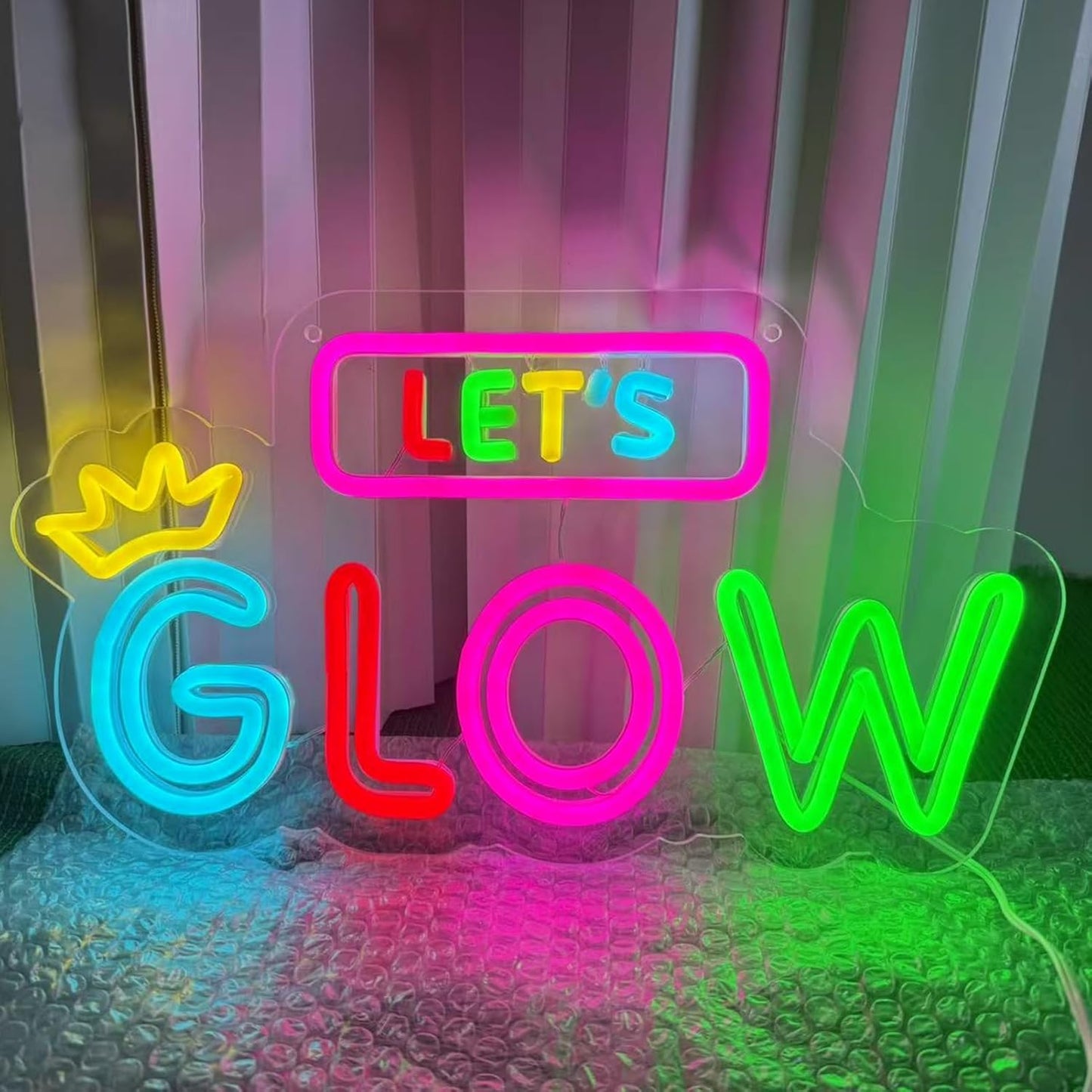 Letrero Neón Led 8x15pulg USB para Dormitorio