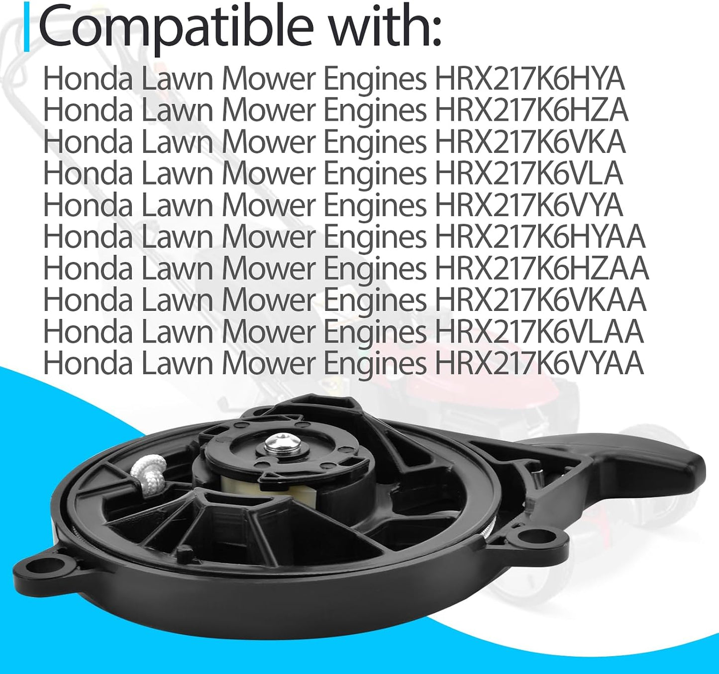 Conjunto arranque retroceso comp Honda HRX217K6