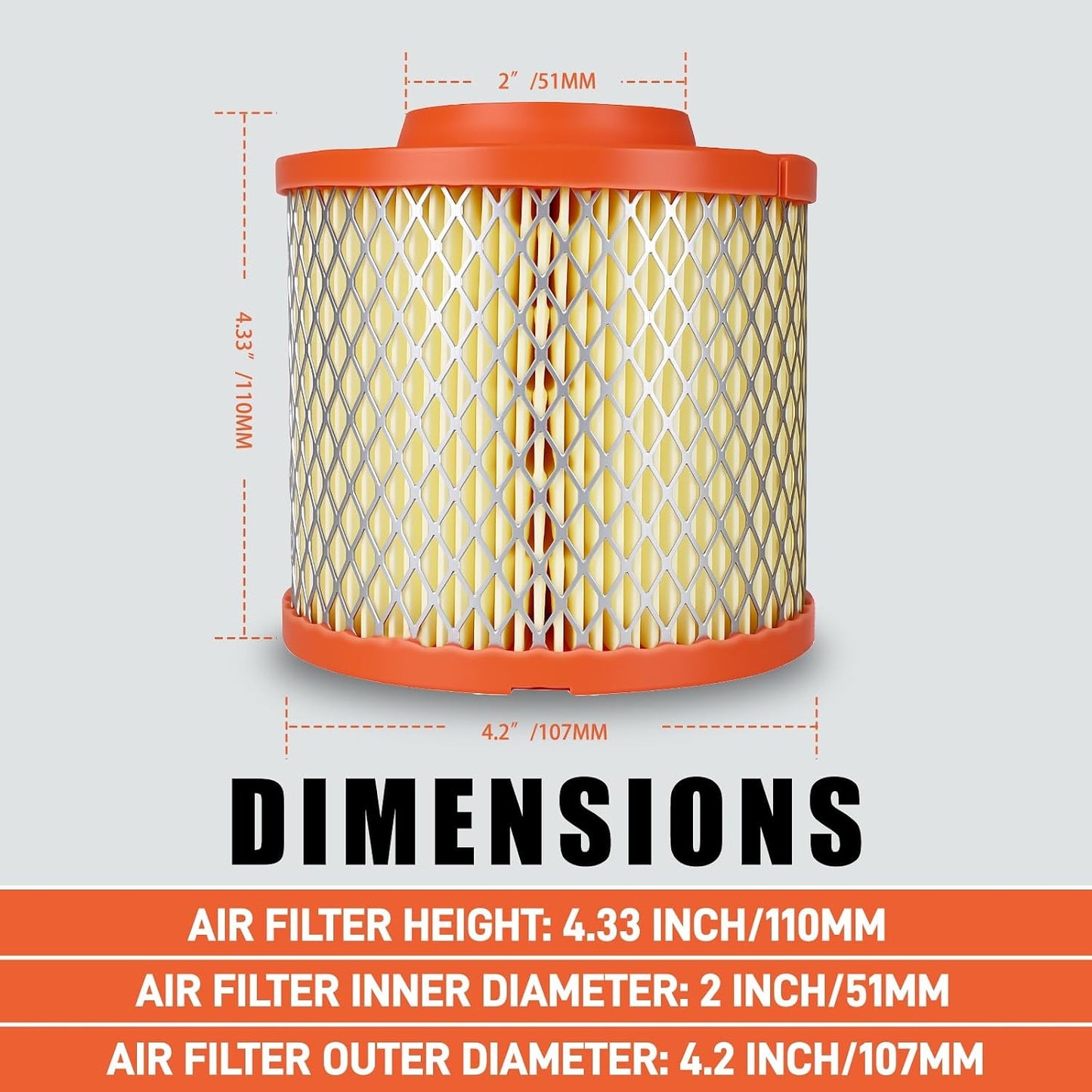 Filtro aire para motor B&S