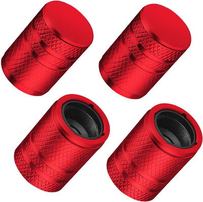 Tapones vástago válvula neumática 4uds metal forro plástico