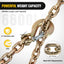 Cadena seguridad remolque 3/8x35 2 pzas grado 70 26400lbs