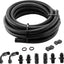 Kit enfriador transmisión 4L60E 4L65E manguera 15pies negro
