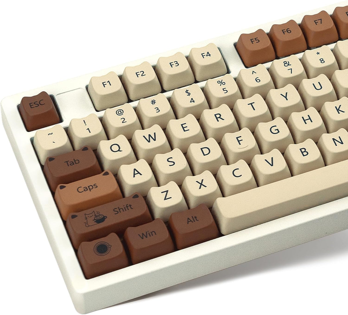 Teclas PBT perfil Mao 141 teclas para teclado Cherry Gateron MX
