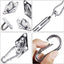 Kit accesorios toldo triangular 6" acero inox 304