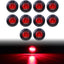 10 Luces LED Marcador 3/4pulg Laterales
