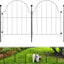 3 Estacas Decorativas Valla Jardín 17" Barrera Animales