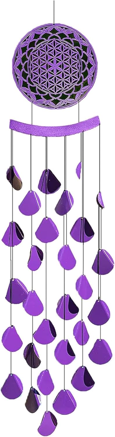 Campanillas viento mandala 42pulg decoración exterior