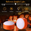6 Luces Calabaza LED con Control y Temporizador