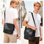 Bolso cruzado para hombre tipo mensajero de lona