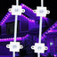 Soporte luces LED Govee modelo H705 exterior blanco