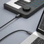 Cable MIDI USB-C a USB-B 2m para teclado y controlador estudio