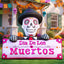 Decoración inflable Halloween 6ft luces LED patio