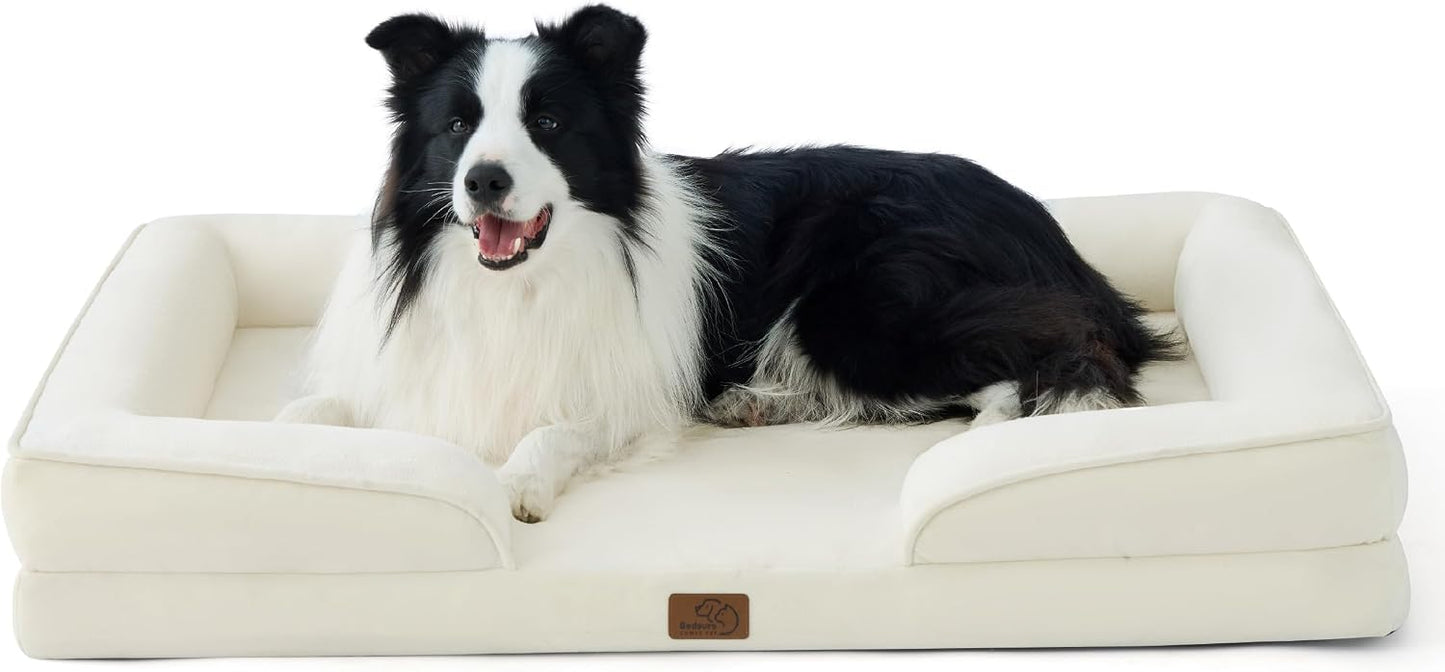 Cama ortopédica para perros grandes impermeable funda