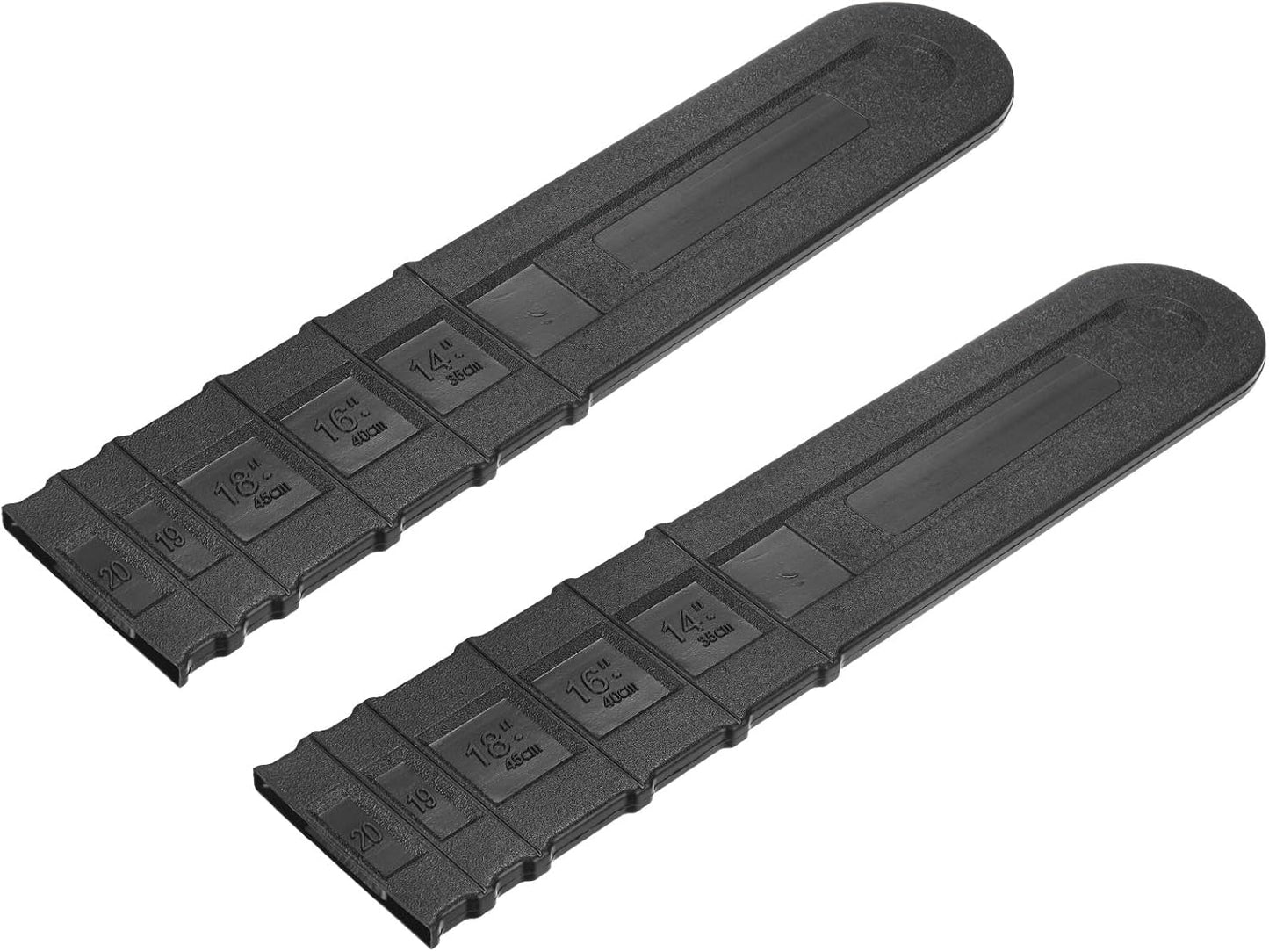 2 Cubiertas Plástico Cadena Motosierra 20" Comp 12-20"