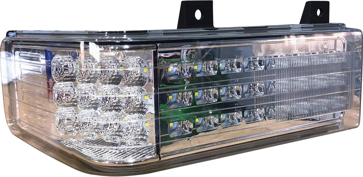 Faro delantero LED derecho 12V comp Ford New Holland 8970A